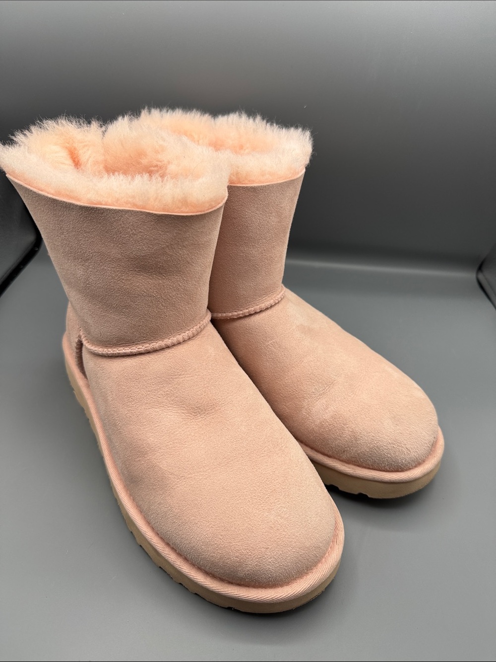 UGG Women's Mini Bailey Bow II Slip On Boots